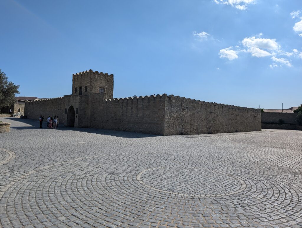 Walled Exterior of Fire Temple Complex